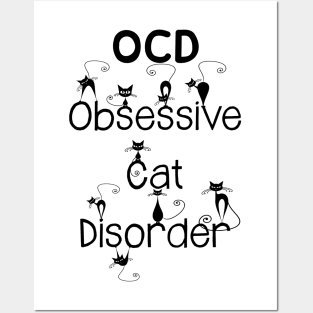 Obsessive Cat Disorder Posters and Art